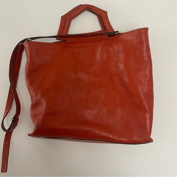 Anna Paola leather handbag - Picture 3 of 12